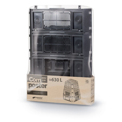 Komposter 630l černý IKST630C